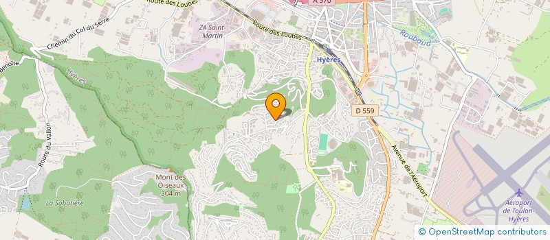 localisation de l'entreprise PESCE AUGUSTIN ET ALAIN  HYERES