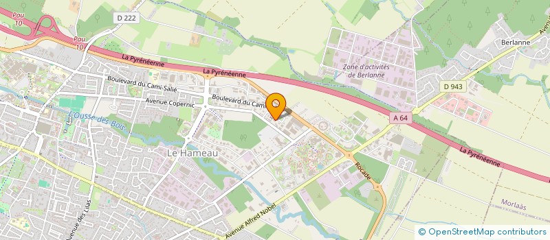 localisation de l'entreprise PESCE FRERES ET FILS à PAU