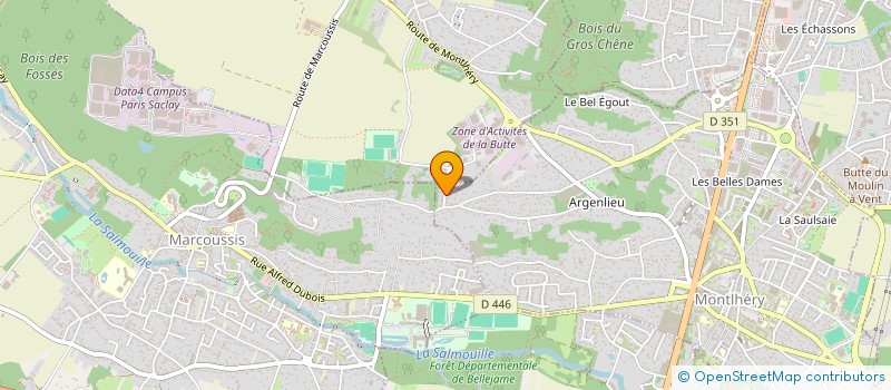 localisation de l'entreprise PESCH IMMO  MONTLHERY