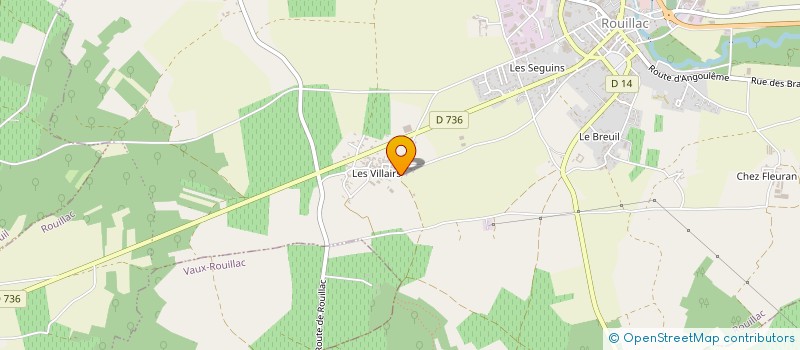 localisation de l'entreprise PESI-DESMOULINS à GENAC-BIGNAC