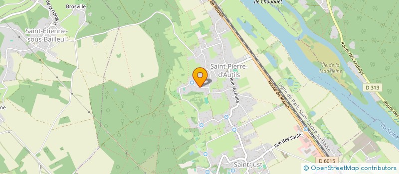 localisation de l'entreprise PESIBLE  LA CHAPELLE-LONGUEVILLE