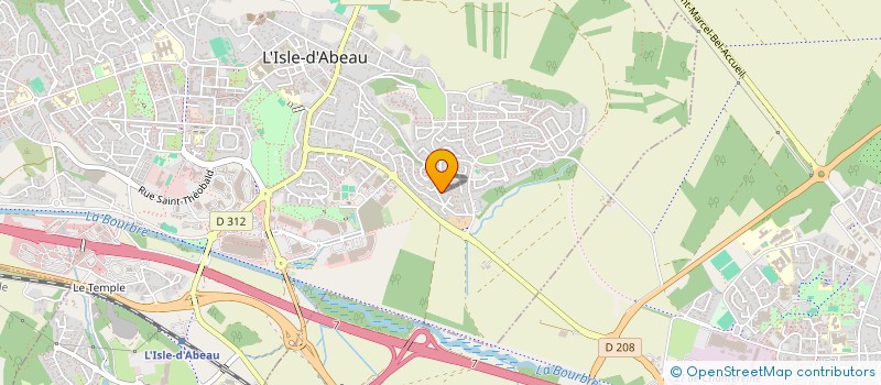 localisation de l'entreprise PESIC  L'ISLE-D'ABEAU