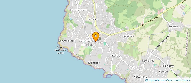 localisation de l'entreprise PESK IMMO  SAINT-GILDAS-DE-RHUYS