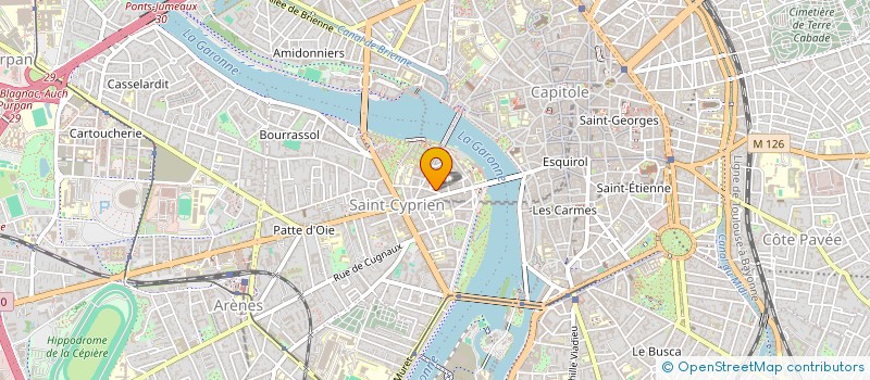 localisation de l'entreprise PESQUET / FONVIEILLE INDIVISION à TOULOUSE