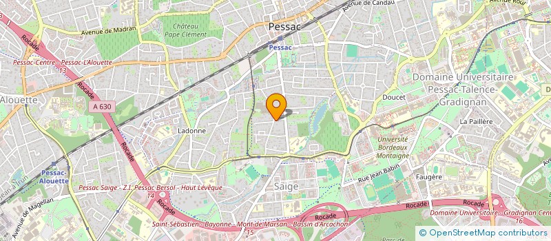 localisation de l'entreprise PESSAC A VOS COTES ! à PESSAC