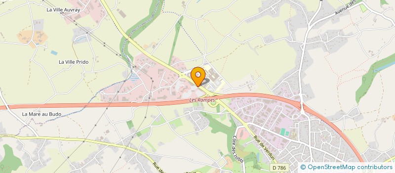 localisation de l'entreprise PESSAC B31  PLERIN