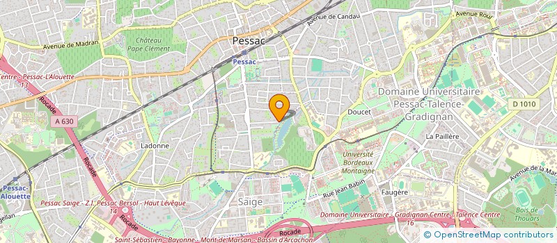 localisation de l'entreprise PESSAC SERPENTINE à PESSAC