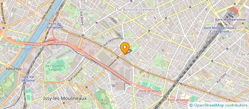 localisation de l'entreprise PESSINA DOMINIQUE ET ALBE  PARIS