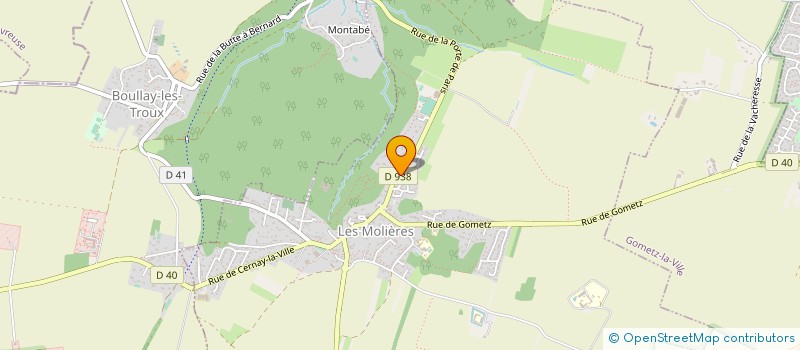 localisation de l'entreprise PESSOA  LES MOLIERES