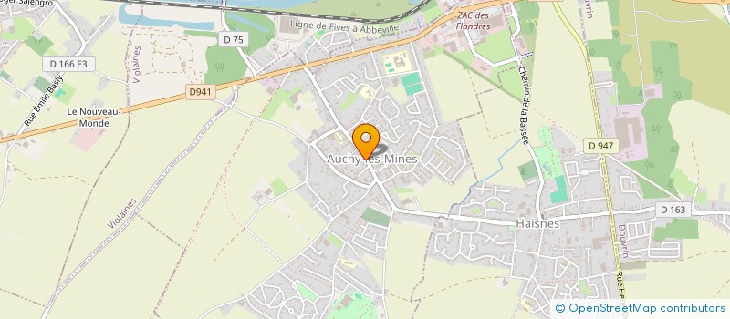 localisation de l'entreprise PESSON  AUCHY-LES-MINES