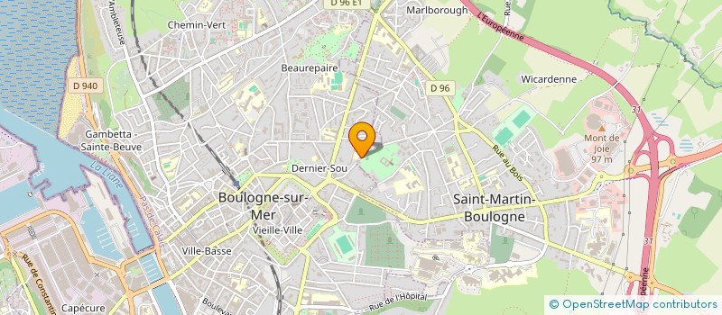localisation de l'entreprise PESTAKLES à BOULOGNE-SUR-MER