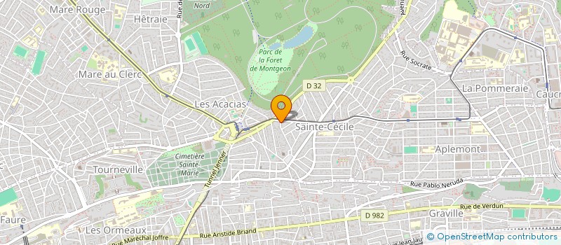 localisation de l'entreprise PESTEL à LE HAVRE