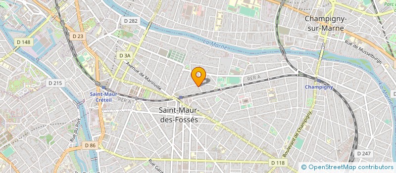 localisation de l'entreprise PESTEL NORMES ET AUDIT à SAINT-MAUR-DES-FOSSES