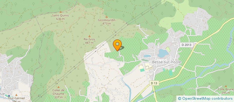 localisation de l'entreprise PESTINOS à BESSE-SUR-ISSOLE