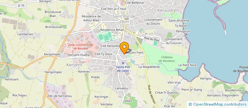 localisation de l'entreprise PESTO  SAINT-POL-DE-LEON