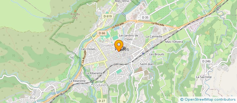 localisation de l'entreprise PESTRE-CATALA RENOVATION & CONSTRUCTION à PRADES