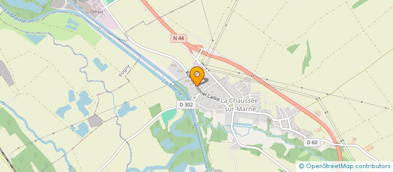 localisation de l'entreprise PESTRE-GIRAUX  LA CHAUSSEE-SUR-MARNE