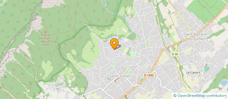 localisation de l'entreprise PESTYCORP  SAINT-ISMIER