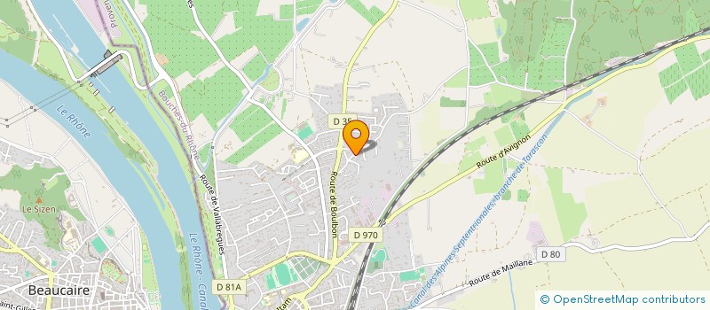 localisation de l'entreprise PESWAT  TARASCON