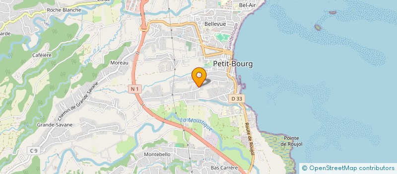 localisation de l'entreprise PET DOUG à PETIT-BOURG