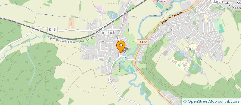 localisation de l'entreprise PET FOOD PASCAL SALEMI  ZAESSINGUE