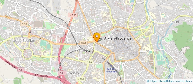 localisation de l'entreprise PET HOTELS INNOVATIONS SOLUTIONS à AIX-EN-PROVENCE