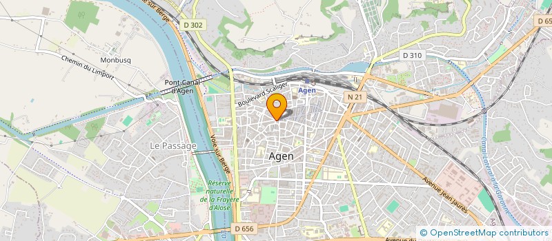 localisation de l'entreprise PET-LOUNGE 47 à AGEN