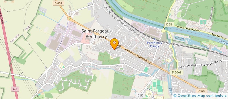 localisation de l'entreprise PET'S HOBE à SAINT-FARGEAU-PONTHIERRY