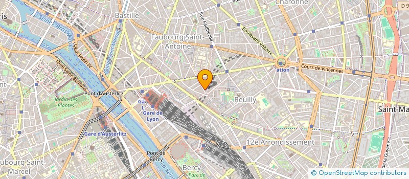 localisation de l'entreprise PETALE BLANCHE à PARIS