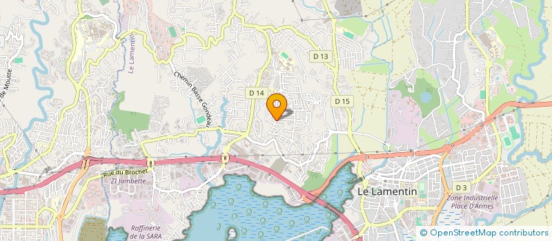 localisation de l'entreprise PETALES DE HAUTE TAILLE à LE LAMENTIN