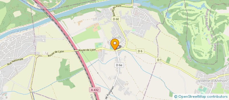 localisation de l'entreprise PETALES FLEURS  JONS