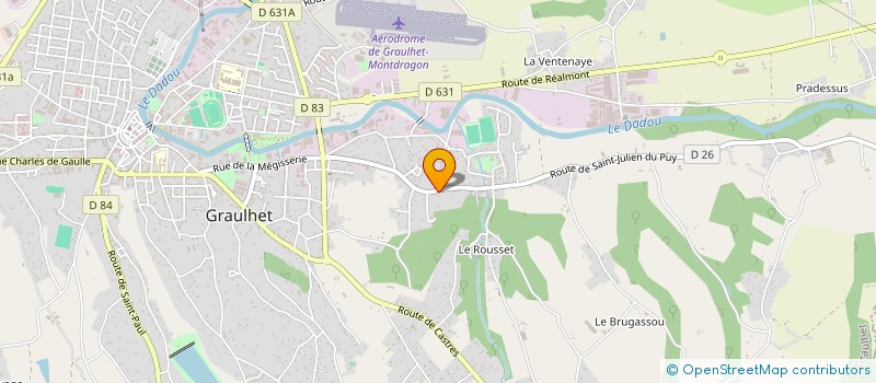 localisation de l'entreprise PETANIELLE  CESTAYROLS