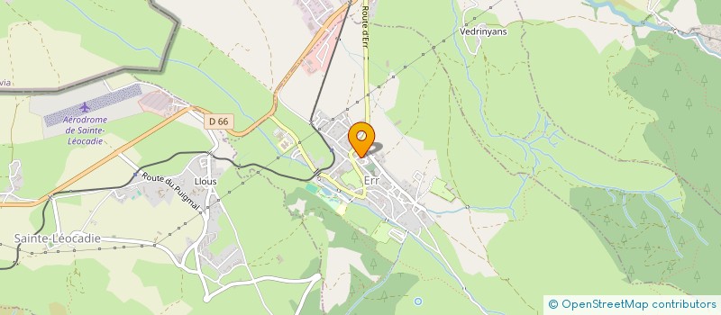 localisation de l'entreprise PETANQU'ERR  ERR