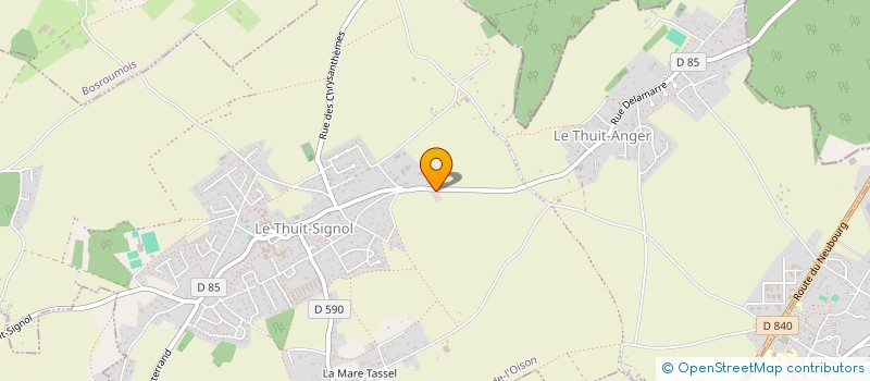 localisation de l'entreprise PETANQU' EURE FLEURIE  SAINT-PIERRE-DES-FLEURS