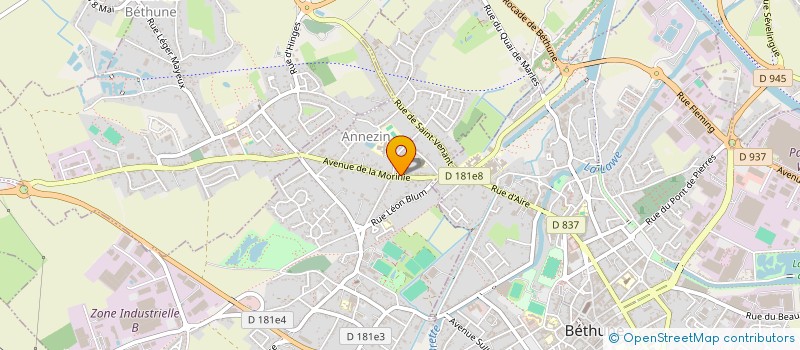 localisation de l'entreprise PETANQUE AMITIE DETENTE à ANNEZIN