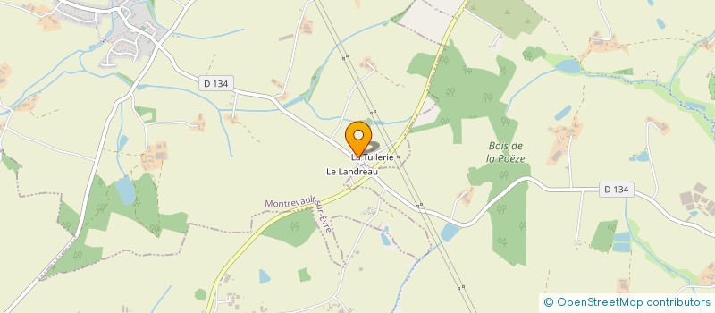 localisation de l'entreprise PETANQUE AUBRYENNE à MONTREVAULT-SUR-EVRE