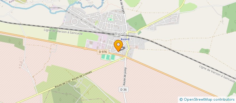 localisation de l'entreprise PETANQUE AVARAISE  AVORD