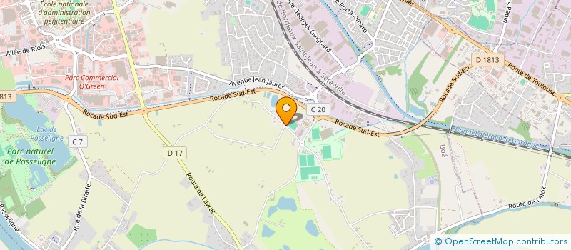 localisation de l'entreprise PETANQUE BOE  BOE