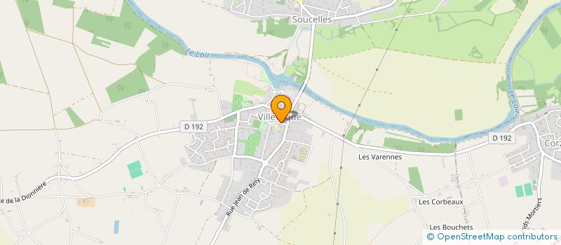 localisation de l'entreprise PETANQUE BRAINOISE à LOIRE-AUTHION
