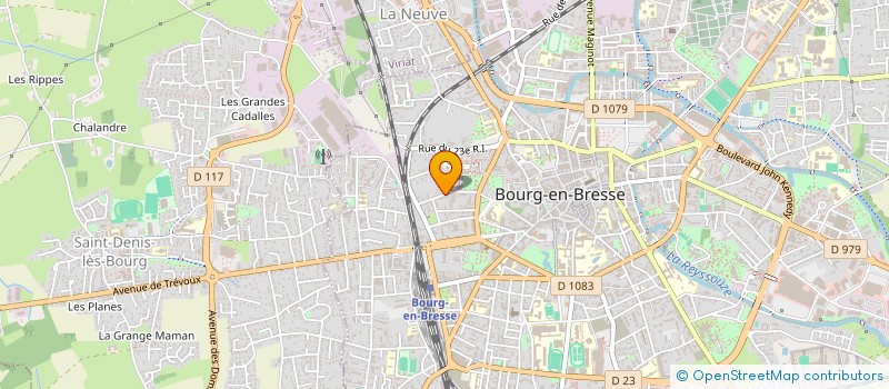 localisation de l'entreprise PETANQUE BURGIENNE à BOURG-EN-BRESSE