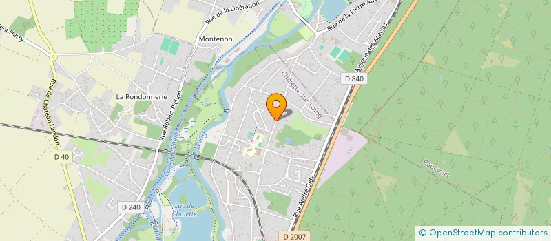 localisation de l'entreprise PETANQUE CEPOY à CHALETTE-SUR-LOING