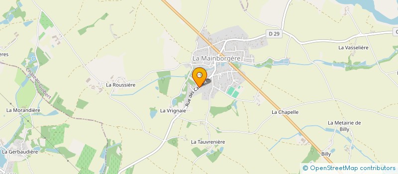 localisation de l'entreprise PETANQUE CLUB DE CHATEAU-GUIBERT  CHATEAU-GUIBERT