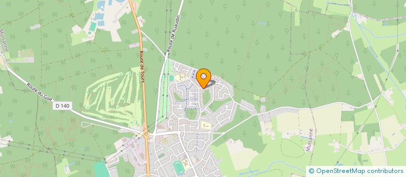 localisation de l'entreprise PETANQUE CLUB DE GUECELARD  GUECELARD