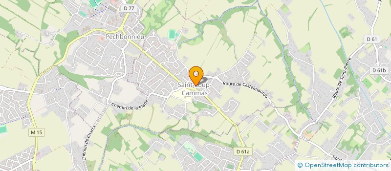 localisation de l'entreprise PETANQUE CLUB DE SAINT-LOUP-CAMMAS  SAINT-LOUP-CAMMAS
