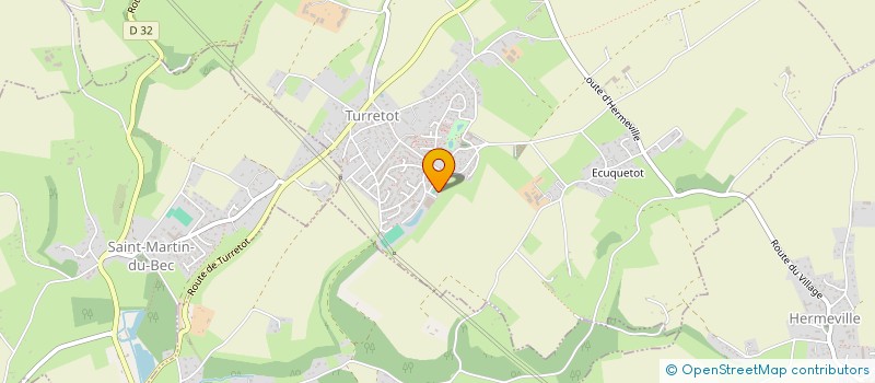 localisation de l'entreprise PETANQUE CLUB DE TURRETOT  TURRETOT