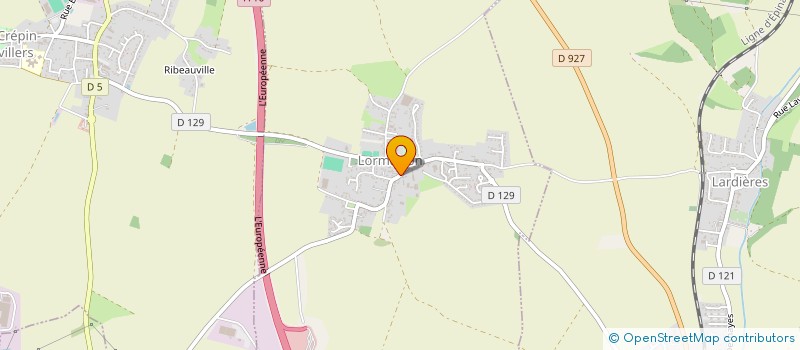 localisation de l'entreprise PETANQUE CLUB LORMAISON  LORMAISON