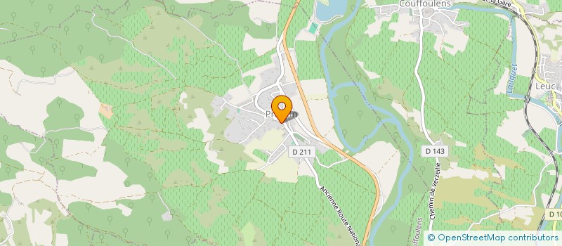 localisation de l'entreprise PETANQUE CLUB  POMASIEN  POMAS