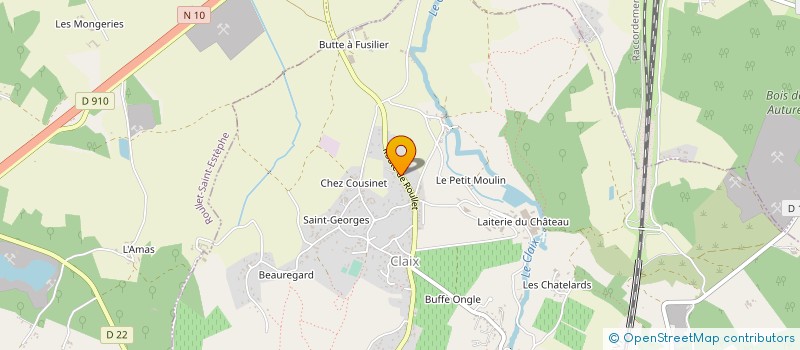 localisation de l'entreprise PETANQUE CLUB ROULLET SAINT ESTEPHE à ROULLET-SAINT-ESTEPHE