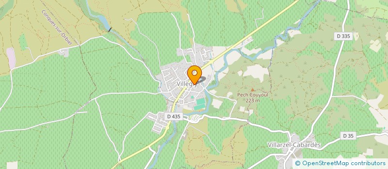 localisation de l'entreprise PETANQUE CLUB SALSIGNE  SALSIGNE