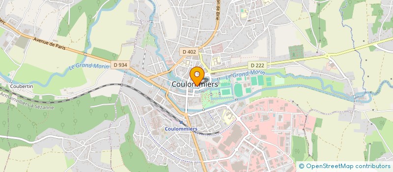 localisation de l'entreprise PETANQUE COLUMERIENNE à COULOMMIERS